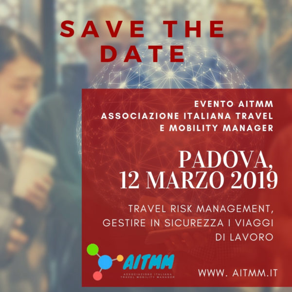 Save the Date! Padova, 12 marzo 2019